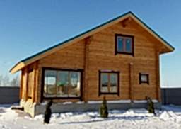 Баня из сухого профилированного бруса, Баня из сухого профилированного бруса,