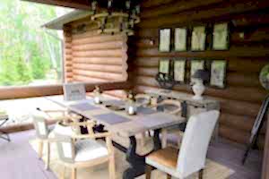 Завершены отделочные работы в деревянной бане, 120 кв.м. Завершены отделочные работы в деревянной бане, 120 кв.м.